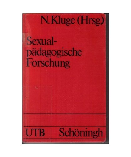 Sexualpädagogische forschung - sexualpädagogische,